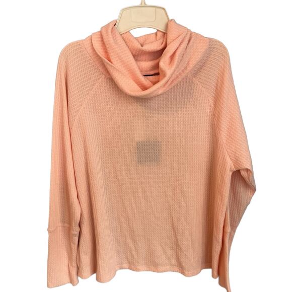 Bobeau NEW Blush Turtleneck Cowl Neck Sweater Size Medium new with tags - Picture 1 of 9